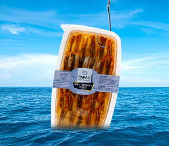 ANCHOVY FILLETS IN SPICY SAUCE 